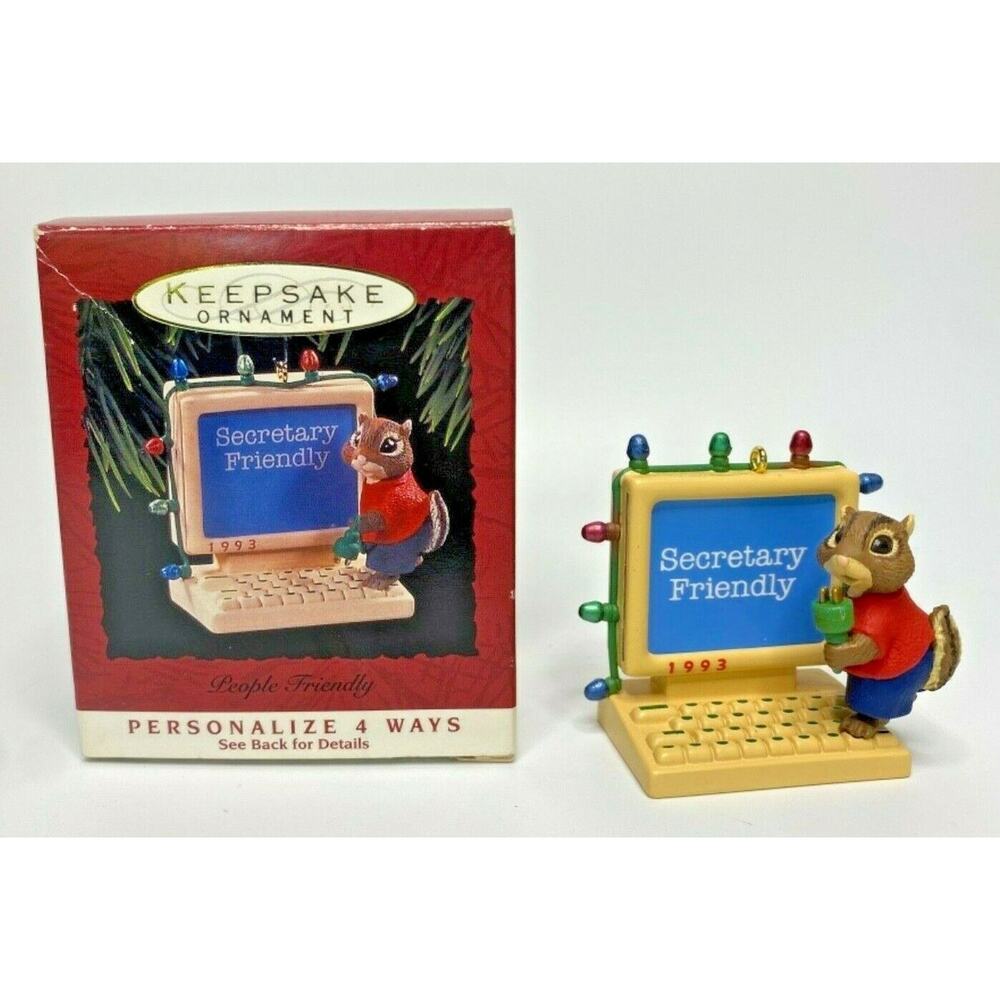 1993‎ Hallmark People Friendly Ornament U21